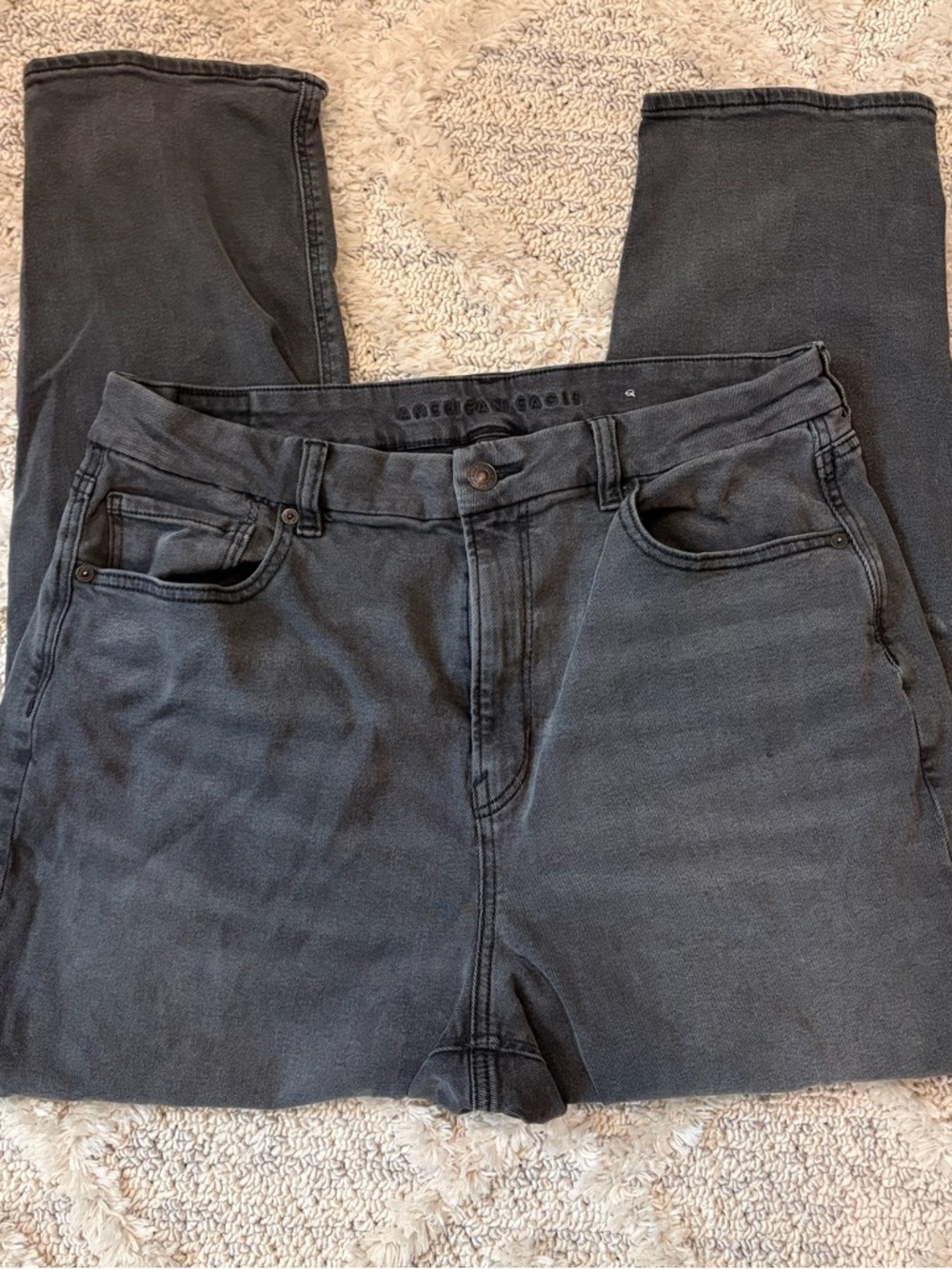 American Eagle Real Good Black High-Rise Jeans